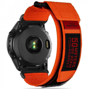  Ремешок Tech-Protect Scout Pro для Garmin Fenix 3 | 5X | 3HR | 5X Plus | 6X | 6X Pro | 7X Orange (5906203690978)